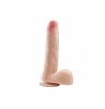 Simple Pleasure dildo cyberskóra kolor cielisty 23 cm